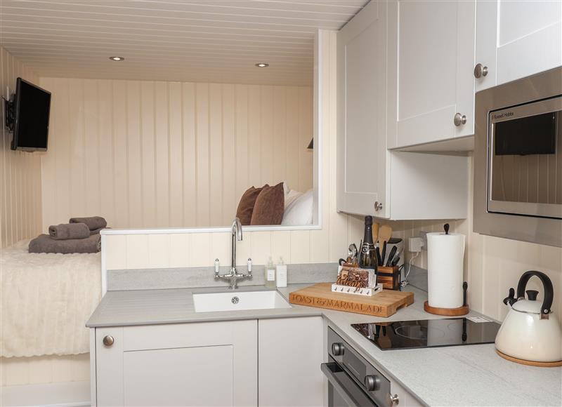 Kitchen at Hillside Hut, Radbourne near Ashbourne
