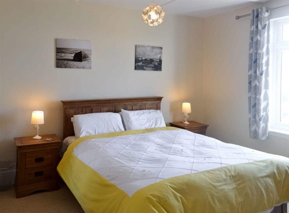 Double bedroom at Hillside in Praa Sands, near Penzance, Cornwall