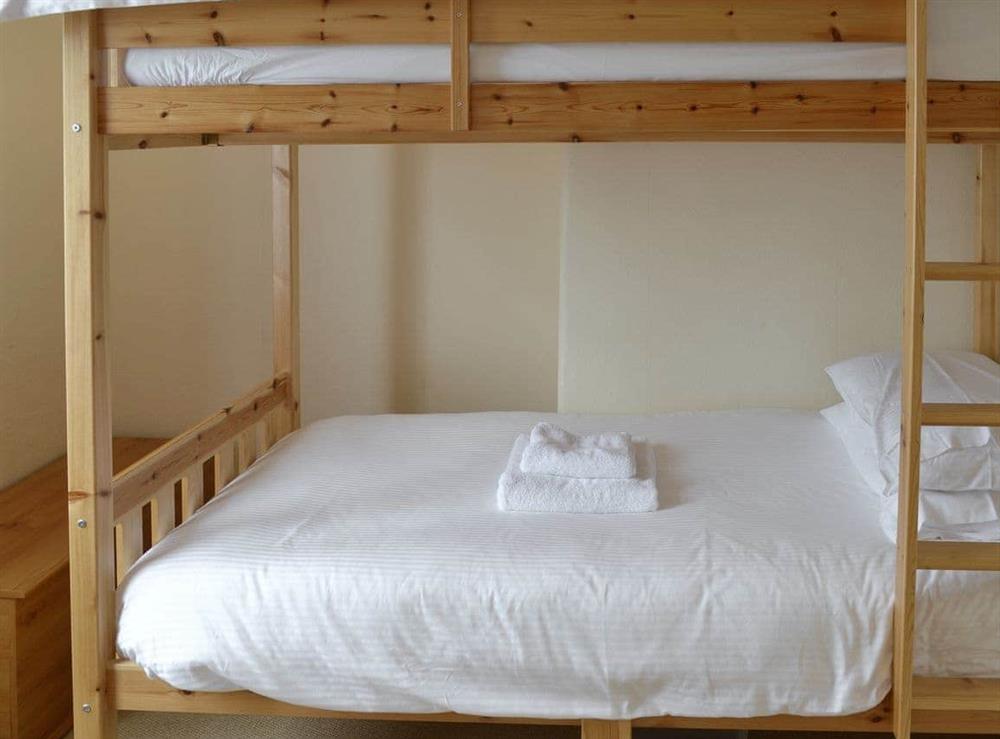 Useful bunk bedroom at Hillside in Praa Sands, near Penzance, Cornwall