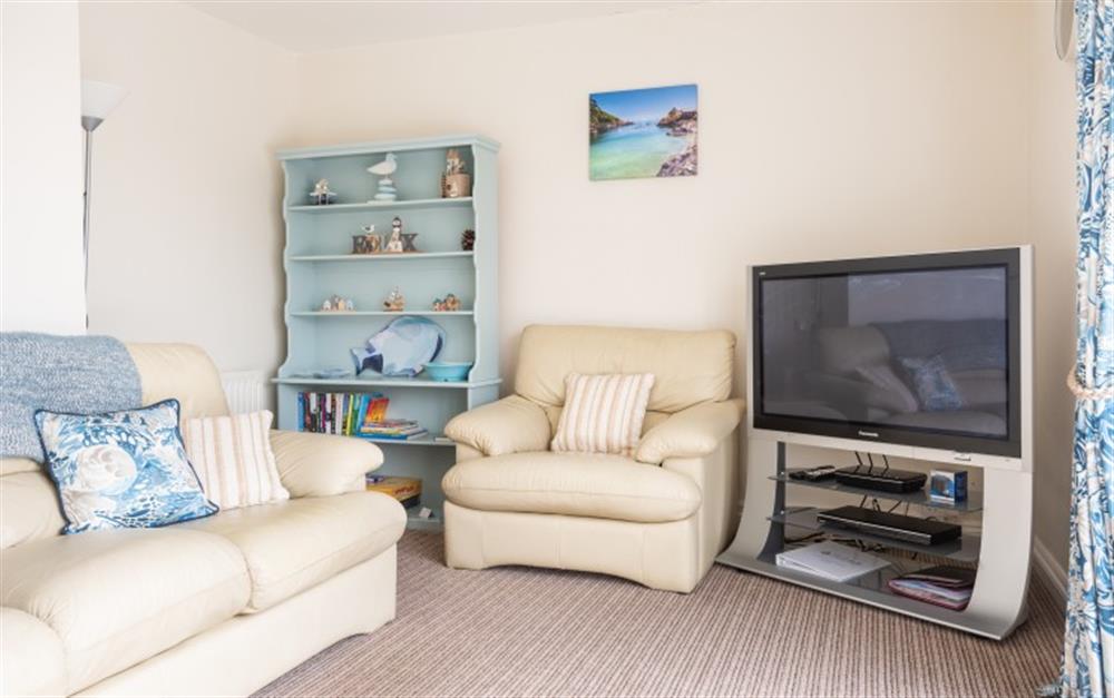 Enjoy the living room at Hillsview in Polperro
