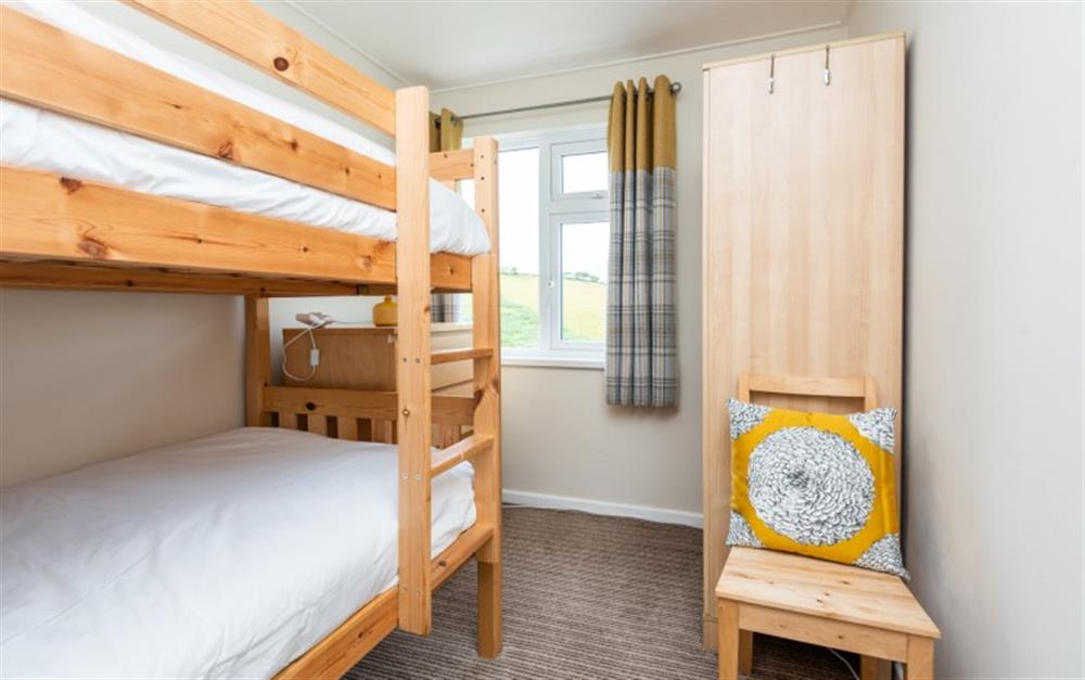 The bunk bed room at Hillsview in Polperro