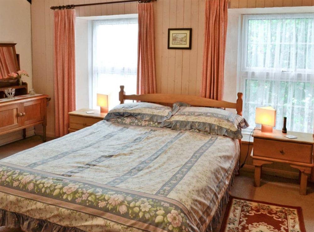 Double bedroom at Hillsweek in Gunnislake, Cornwall