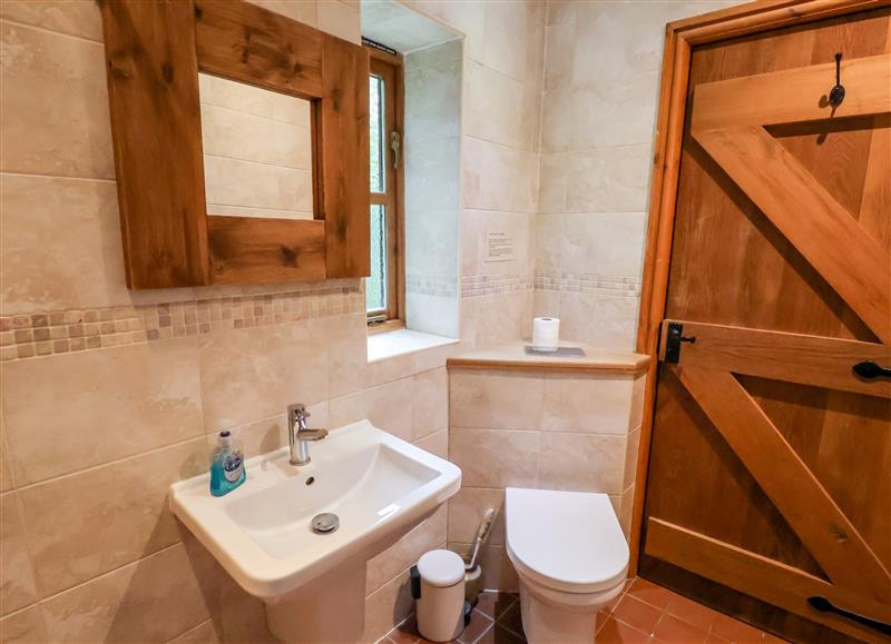 This is the bathroom at Hilltop Barn, Welbourn
