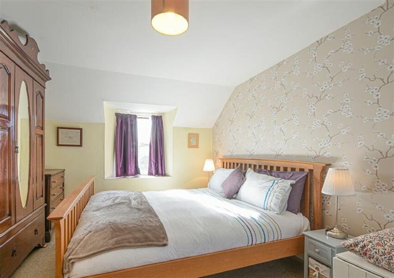 One of the bedrooms at Hilltop Cottage, Wark