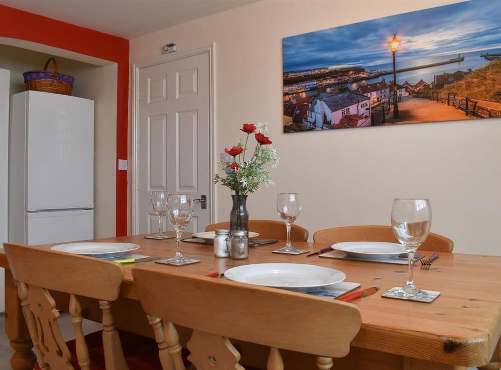 Dining Area at Hilltop Hideaway in Whitby, North Yorkshire
