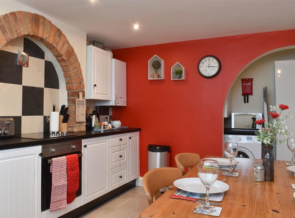 Kitchen/diner at Hilltop Hideaway in Whitby, North Yorkshire