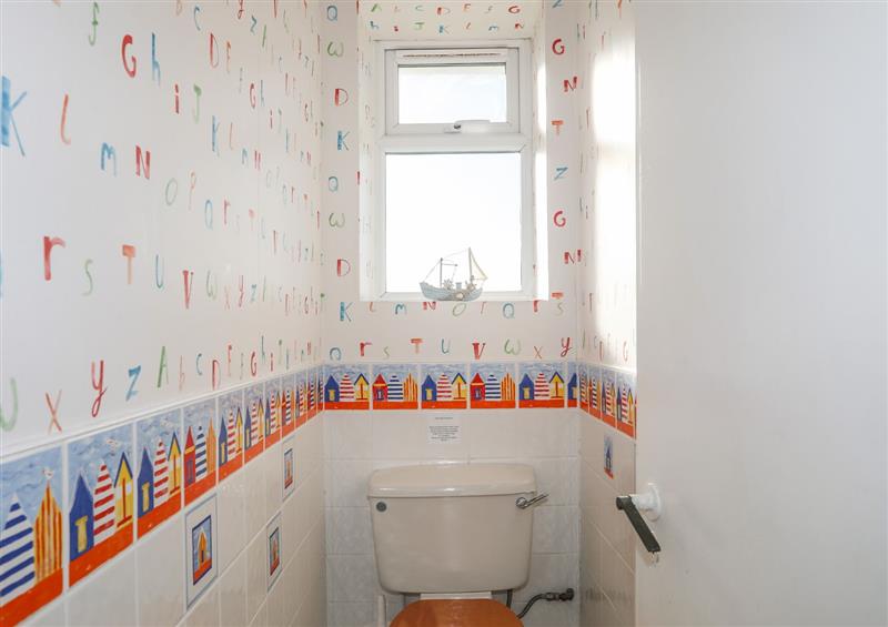 The bathroom at Hilltop, Morfa Nefyn