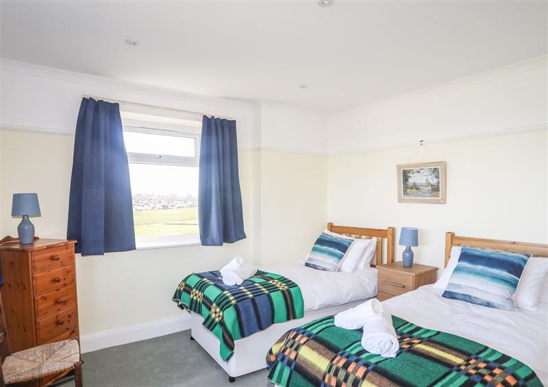 This is a bedroom at Hilltop, Morfa Nefyn