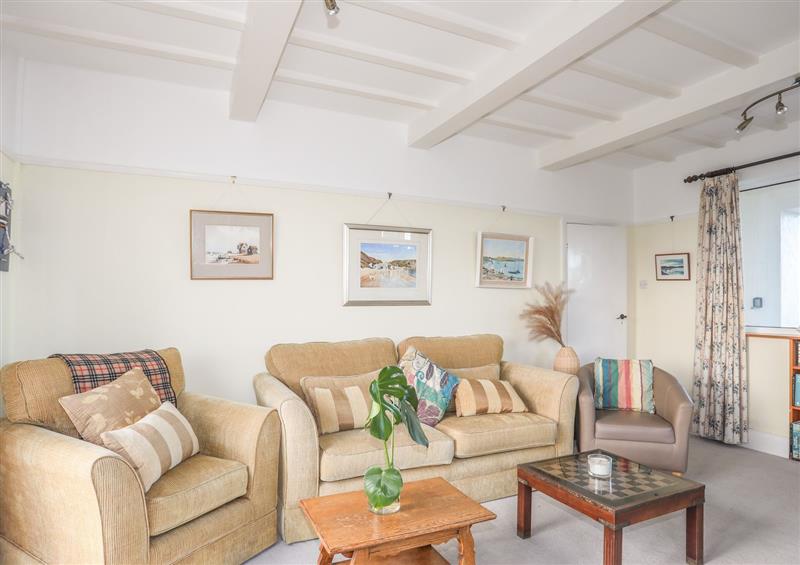 This is the living room at Hilltop, Morfa Nefyn