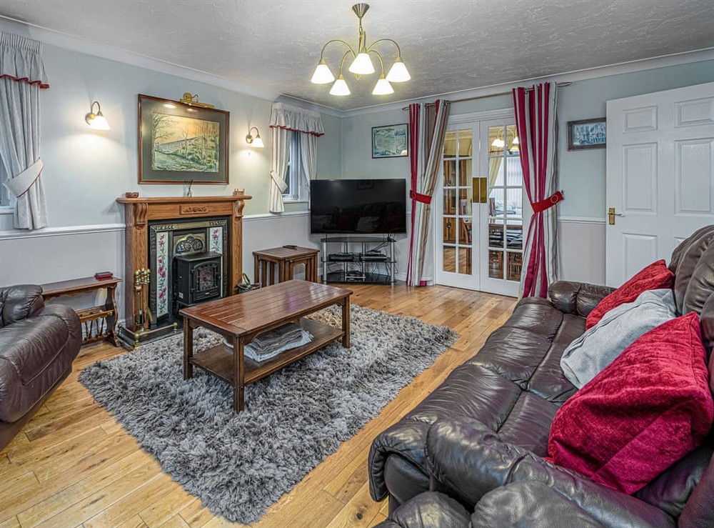 Living area at Hilltop View in Llangollen, Clwyd