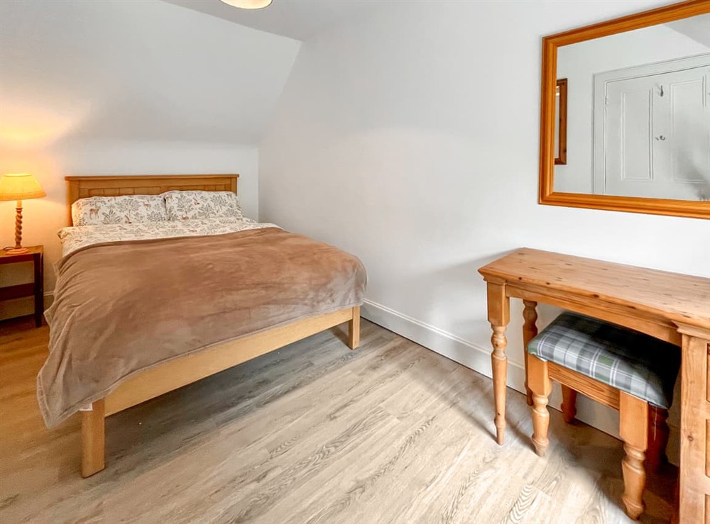 Double bedroom at Hillview Cottage in Aberfeldy, Perthshire