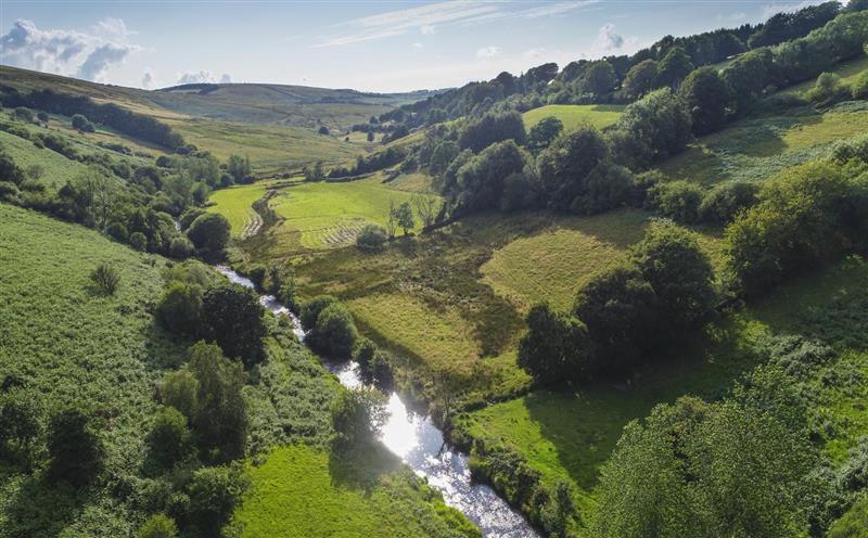 The setting around Hillway Lodge