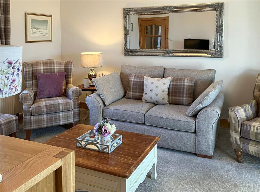 Living room at Hilton Farm Steadings in Dunfermline, Fife