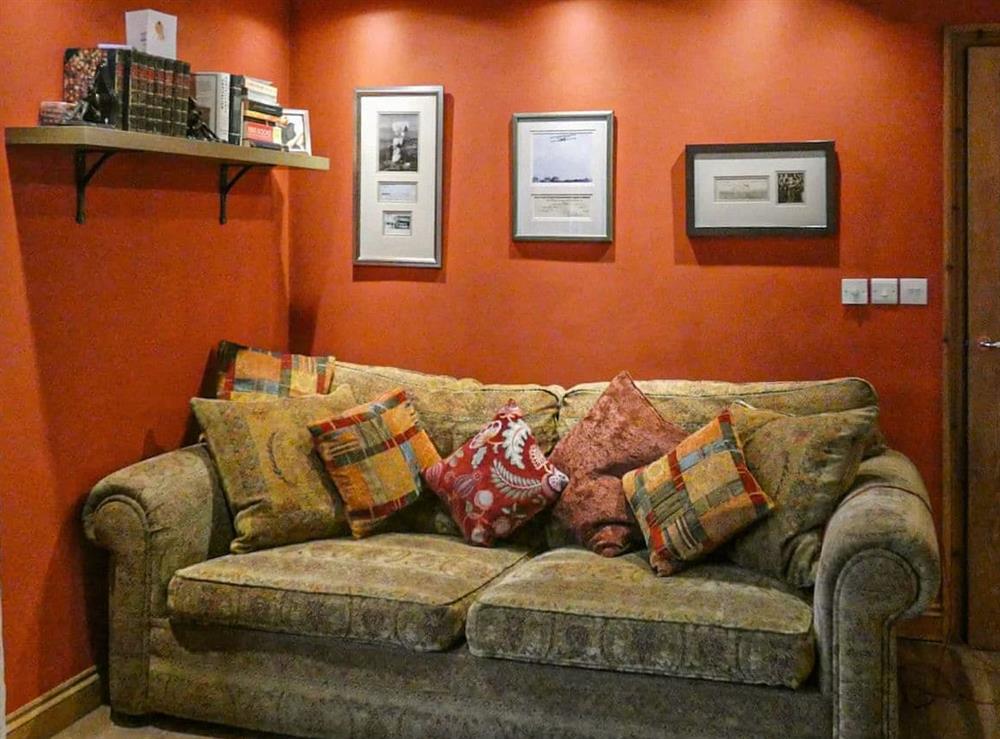 Living area at Hindscarth in Camelford, Cornwall
