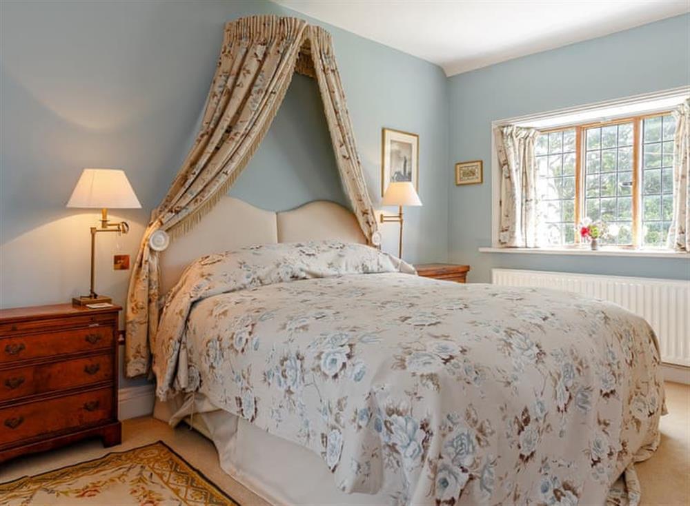 Elegant double bedroom at Hinton Manor in Hinton Manor, England