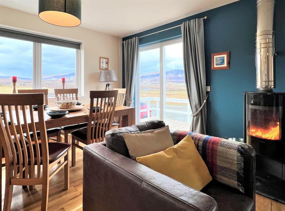 Open plan living space (photo 4) at Hirta Cottage in Staffin, near Portree, Isle Of Skye