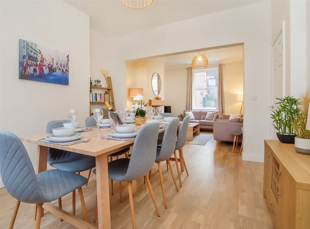 Dining room at Historic House in York, North Yorkshire