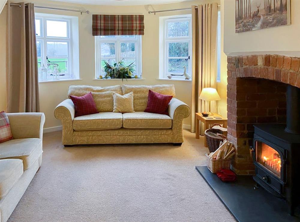 Living room at Hoarstone Cottage in Presteigne, Powys