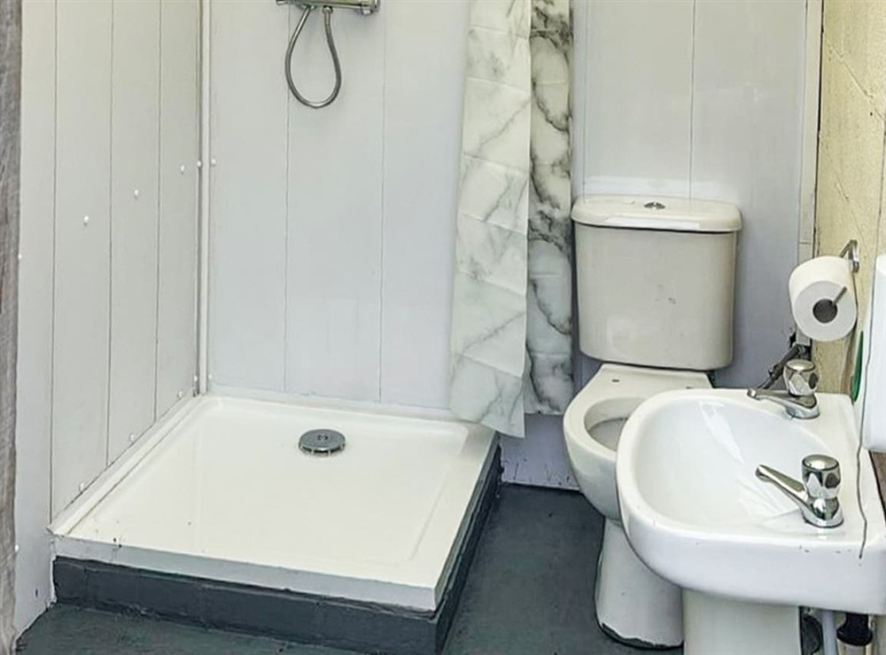 Bathroom at Hobbit Hollow in Medomsley, Durham