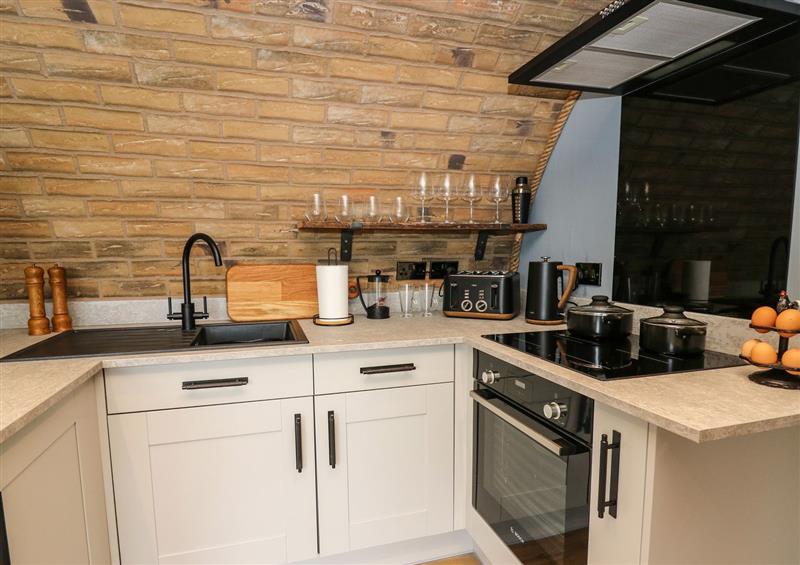 Kitchen at Hobbit Home 2, Llanfair Caereinion
