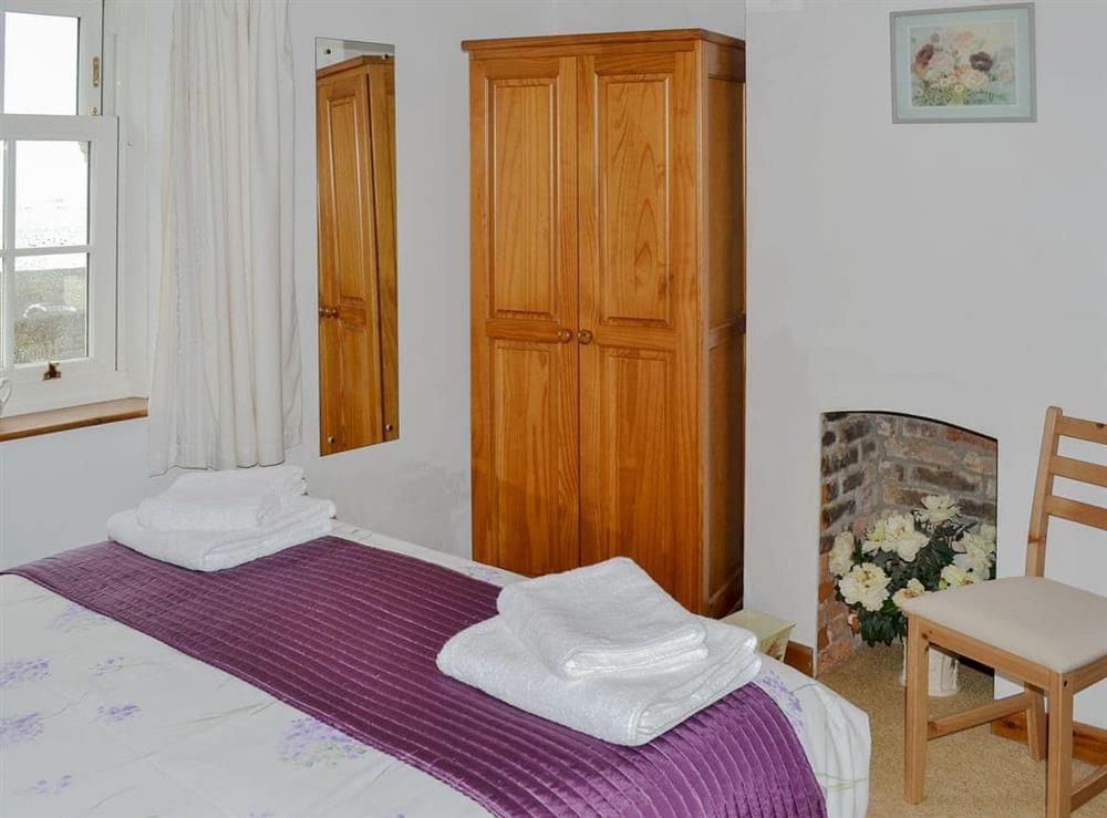 Ample storage in double bedroom at Hobbits in Marazion, Penzance, Cornwall., Great Britain