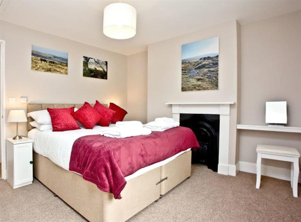 Double bedroom at Hobbs Cottage in Sticklepath, near Okehampton, Devon