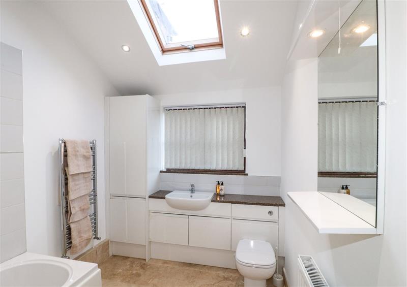 This is the bathroom at Hobsons Cottage, Mapperley near Ilkeston