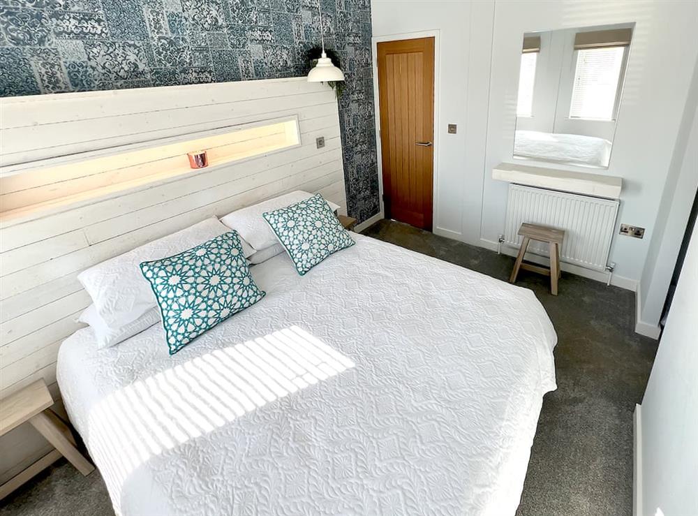 Bedroom two with king size bed or two singles at Hoburne in Bodmin, Cornwall