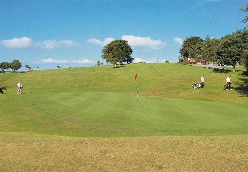 9 hole golf course at Hoburne Doublebois in Dobwalls, Liskeard