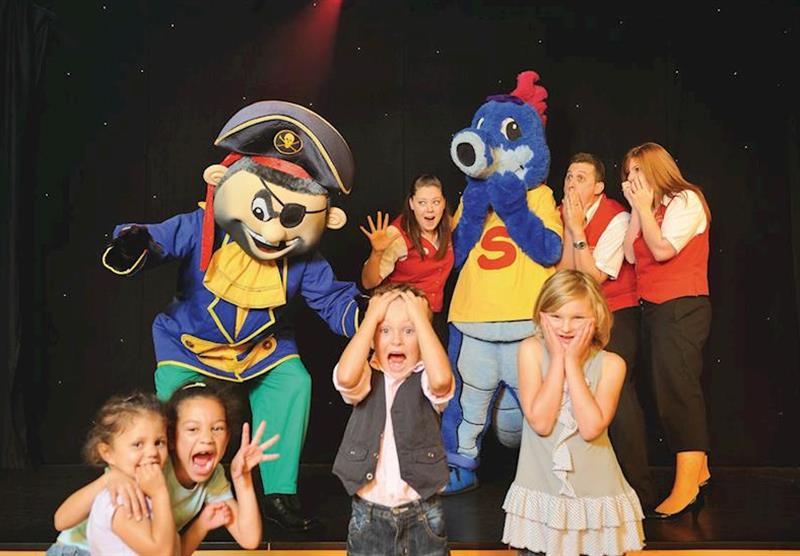 Children’s entertainment at Hoburne Naish in New Milton, Hampshire
