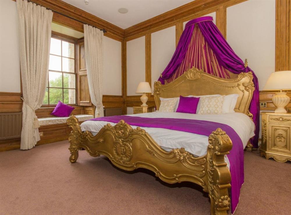 Beautiful double bedroom at Hockwold Hall in Hockwold, near Thetford, Norfolk