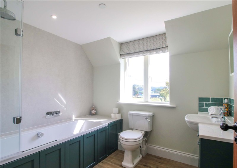 This is the bathroom at Hoddell Pitch Cottage, Kinnerton near New Radnor