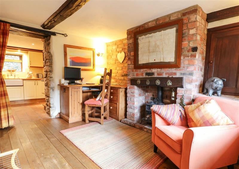 Enjoy the living room at Hog Cottage, Wirksworth