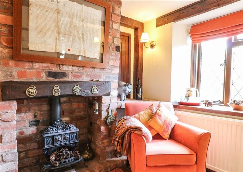 Relax in the living area at Hog Cottage, Wirksworth