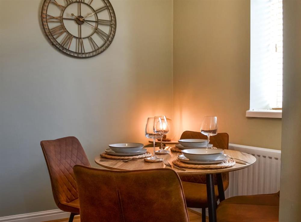 Dining Area at Hogarth Apartment by the Sea in Newbiggin-by-the-Sea, Northumberland