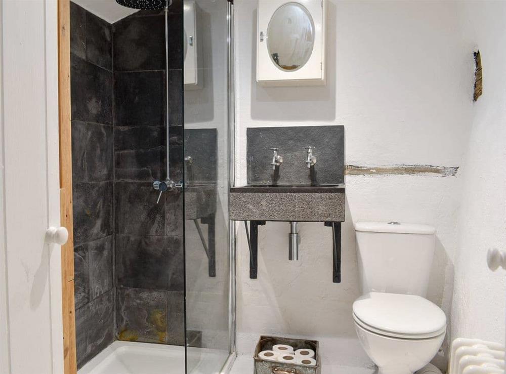 Shower room at Hogwood Cottage in Knaresborough, North Yorkshire