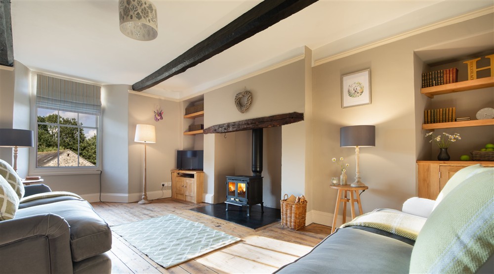 The sitting room at Holeslack Cottage in Kendal, Cumbria
