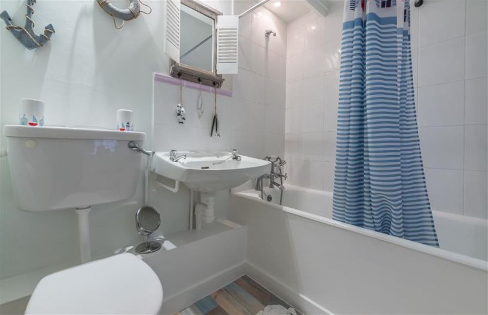 First floor: Family bathroom at Holland House, Docking near Kings Lynn