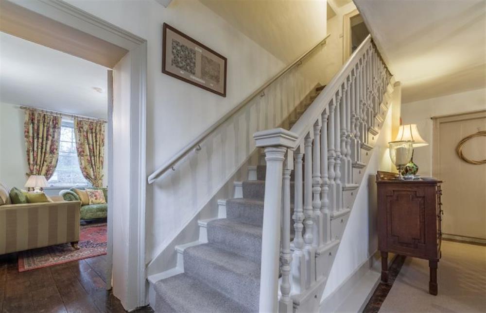 Ground floor: Sitting room and stairs