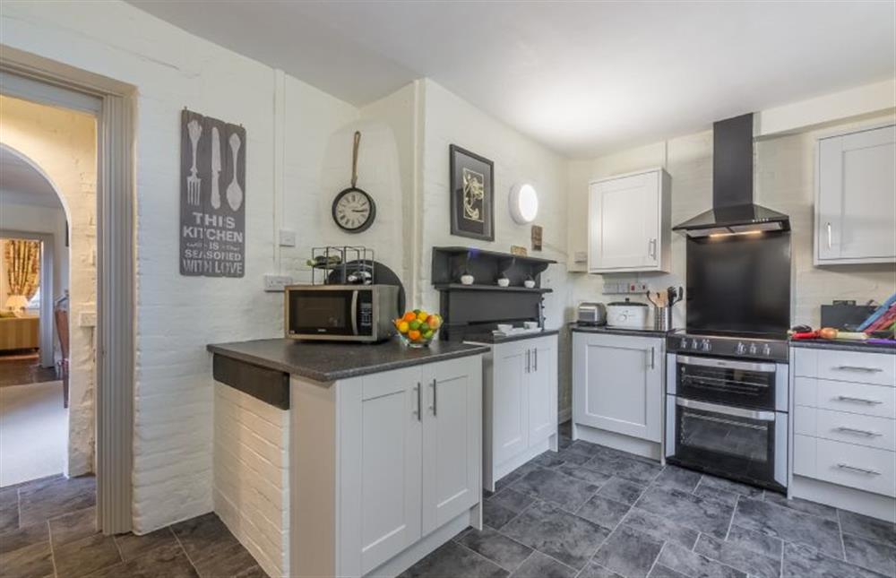 Ground floor: The kitchen is adjacent to the dining room at Holland House, Docking near Kings Lynn