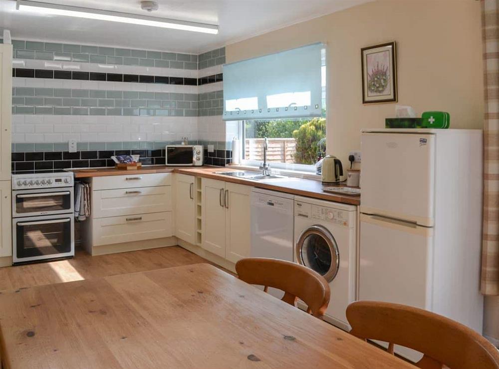 Kitchen area at Hollands Pond in Thorpe St Peter, Lincolnshire