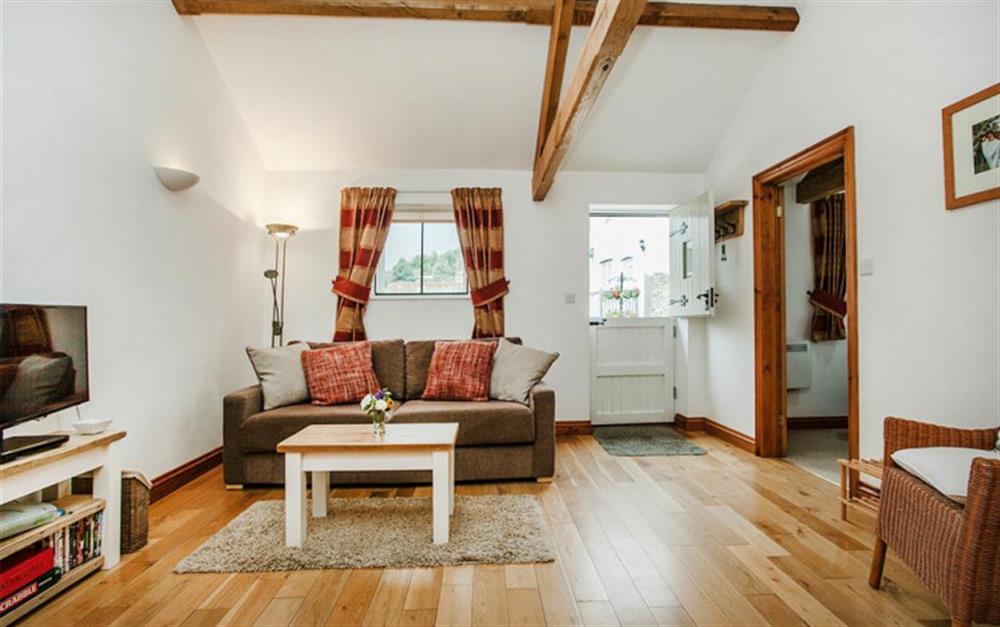 Open plan, light and airy at Hollie Cottage in Seaton
