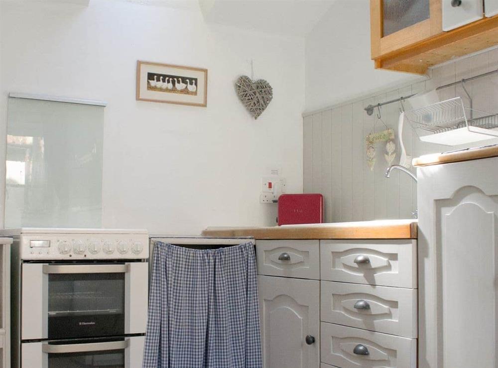Charming kitchen at Hollies Cottage in Draycott, near Cheddar, Somerset