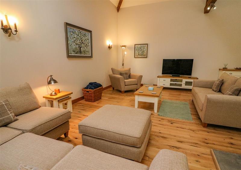 The living room at Hollowgill Barn, Sedbergh