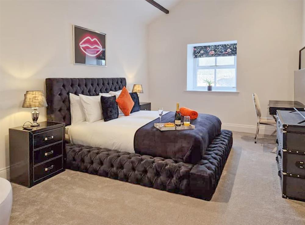 Double bedroom at Holly Barn in Cabus, near Garstang, Lancashire
