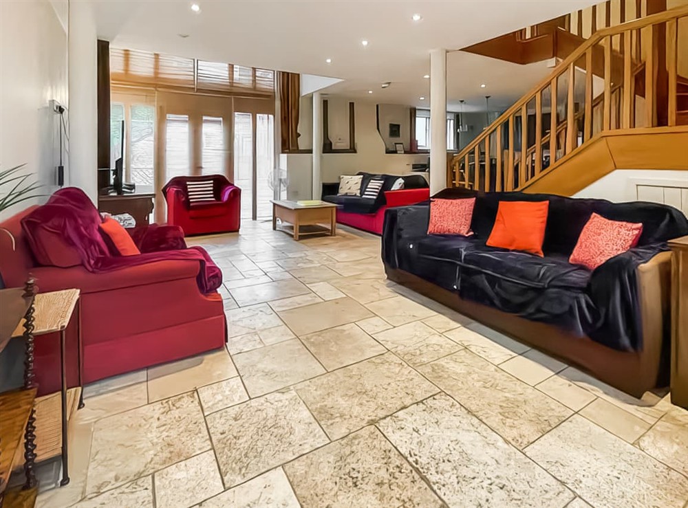 Living area at Holly Barn in Tacolneston, Norfolk