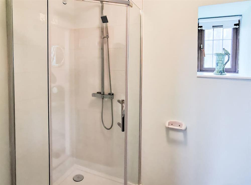 Shower room at Holly Barn in Weston Rhyn, near Oswestry, Shropshire