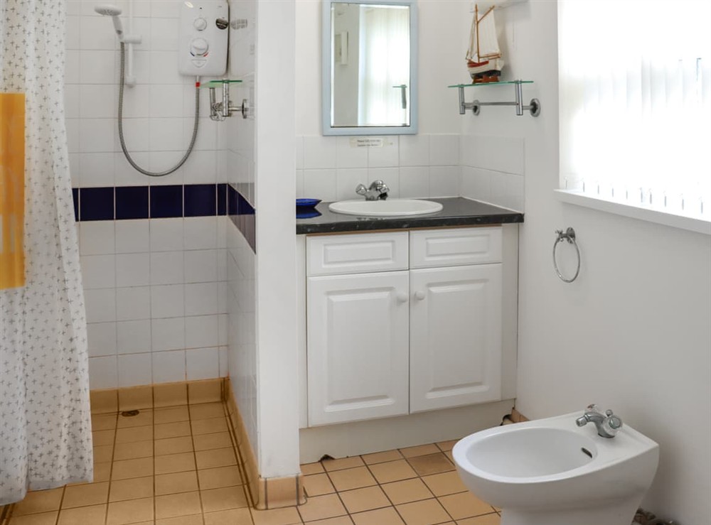 Bathroom at Holly Cottage in Angle, Dyfed