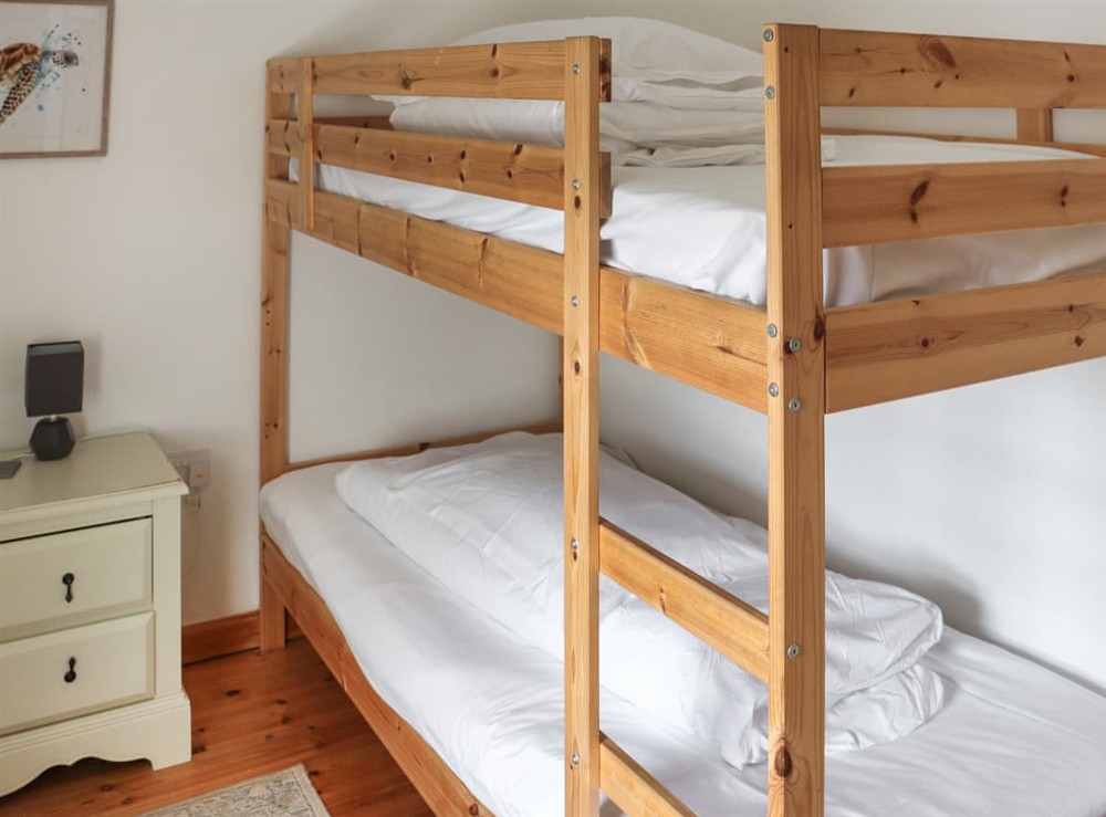 Bunk bedroom at Holly Cottage in Angle, Dyfed