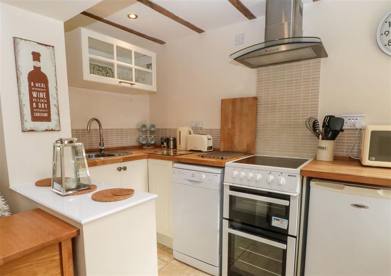 This is the kitchen at Holly Cottage, Ashbourne
